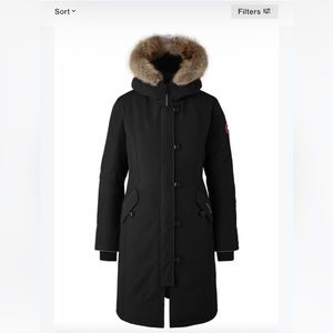 Canada Goose girl 7-8 fur jacket